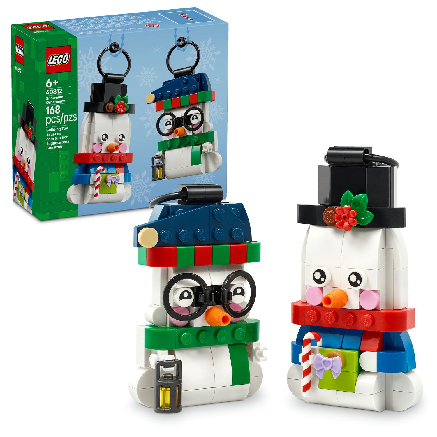 LEGO Seasons and Occasions Snowman Ornaments 40812