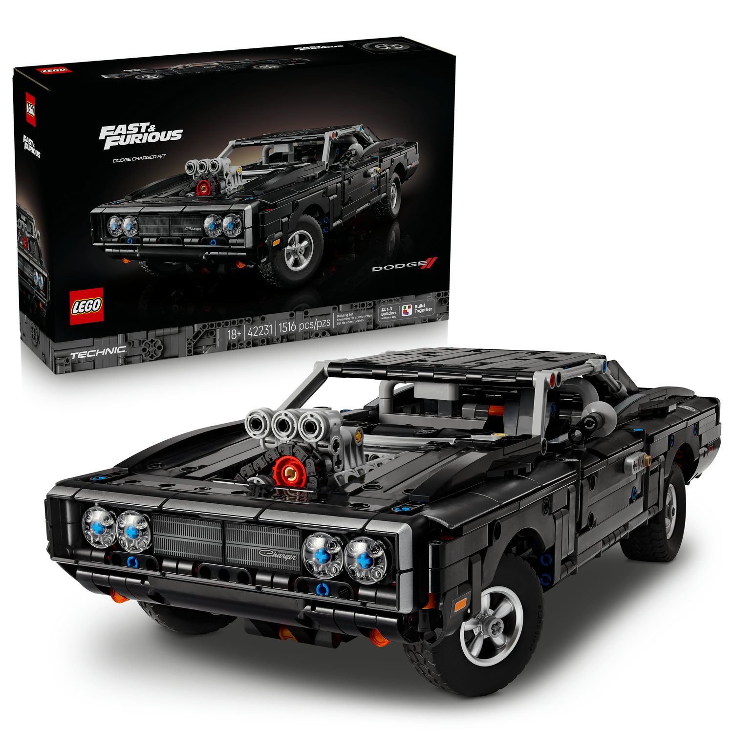 LEGO Technic Fast and Furious Dodge Charger R/T 42231