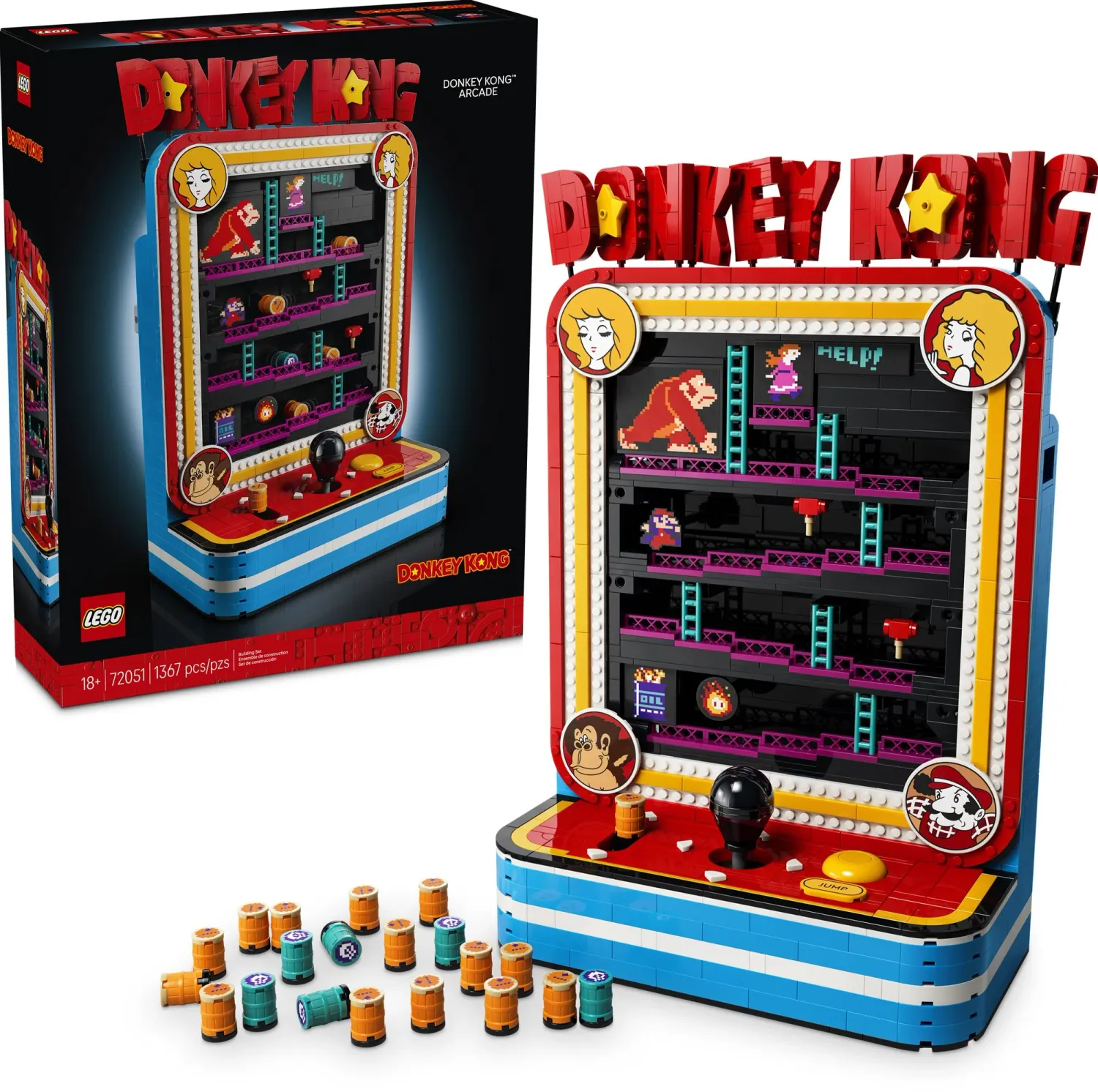 LEGO Super Mario Donkey Kong Arcade 72051