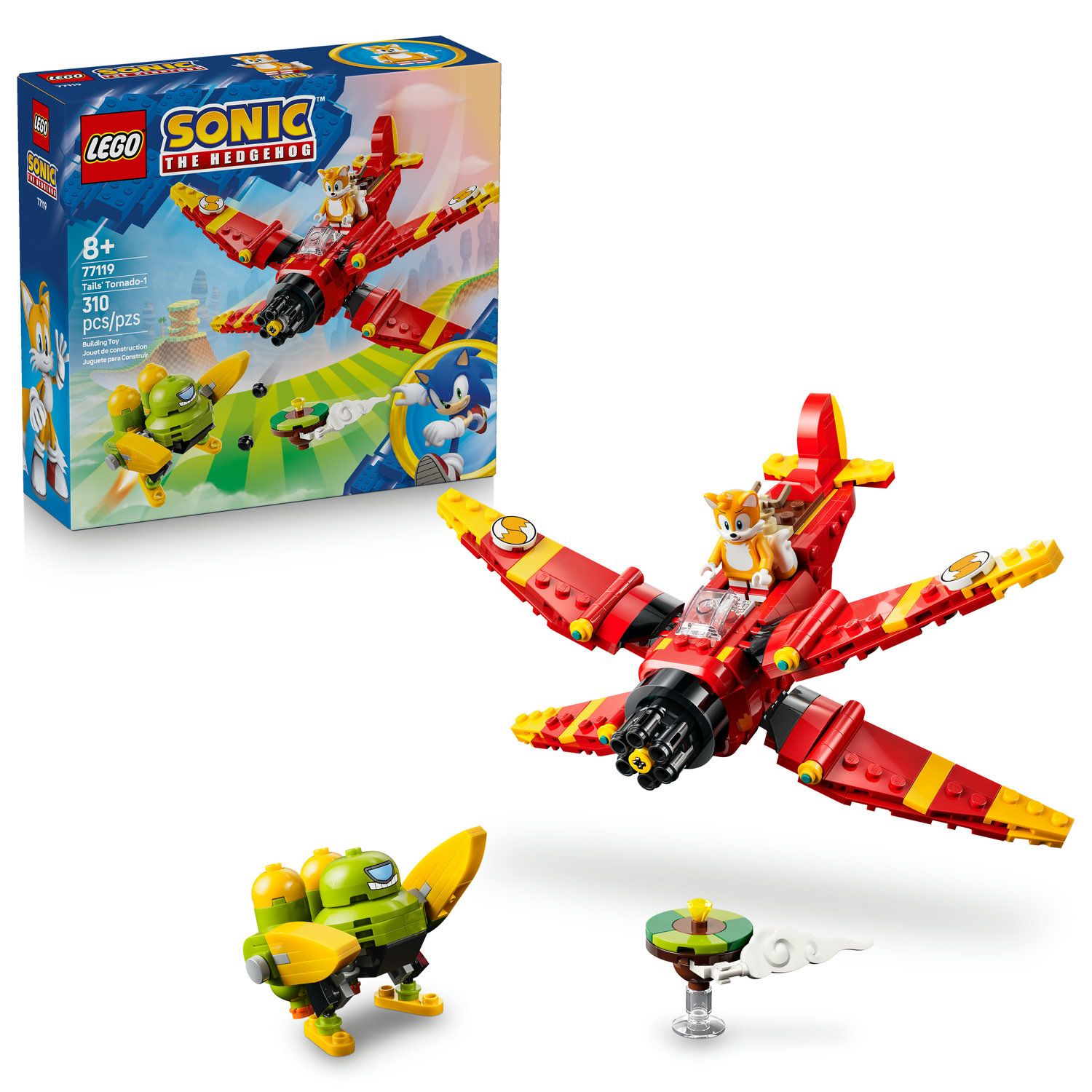 LEGO Sonic Tails' Tornado-1 77119