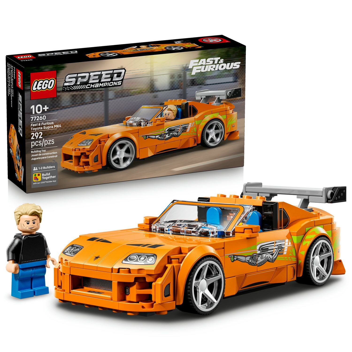 LEGO Speed Champions Fast &amp; Furious Toyota Supra MK4 77260