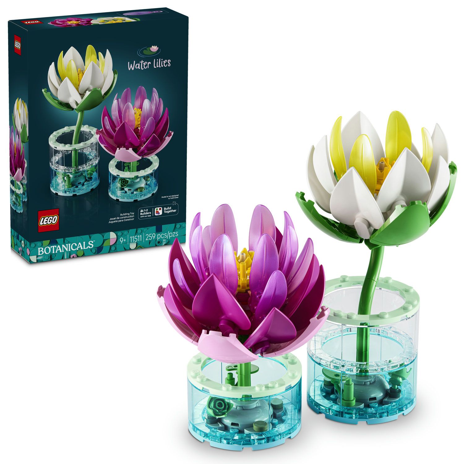 LEGO Botanicals Water Lilies 11511