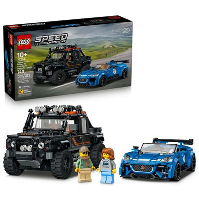 LEGO Speed Champions Jaguar Project 7 &amp; Land Rover Defender 77264