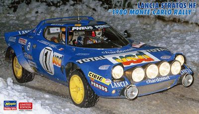 Hasegawa 1/24 Lancia Stratos HF "1980 Monte-Carlo Rally" 20810