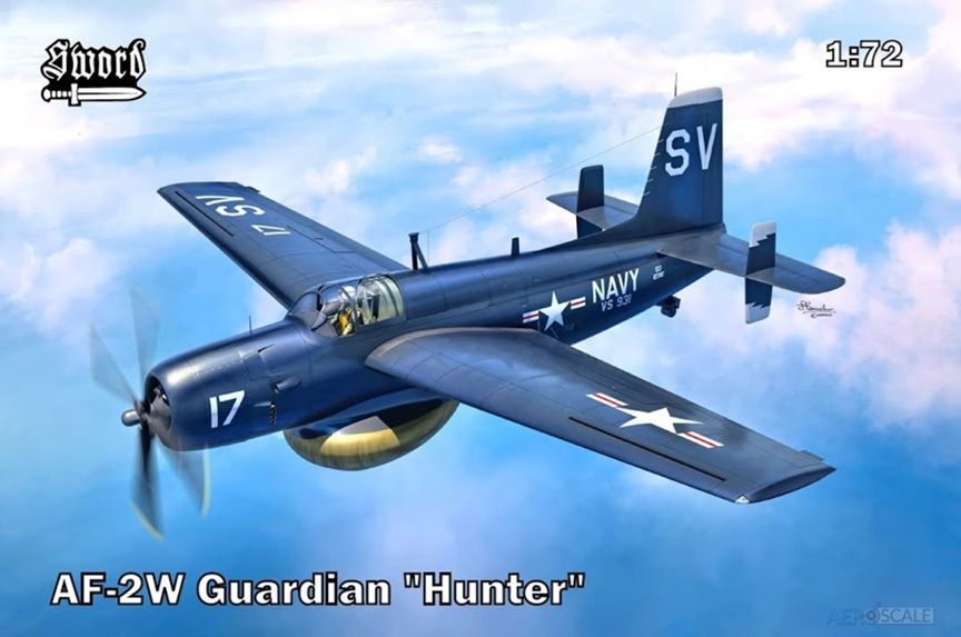 Sword 1/72 Grumman AF-2W Guardian "Hunter" 72162