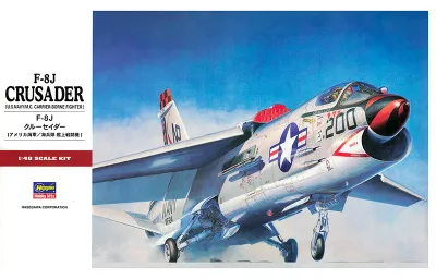 Hasegawa 1/48 F-8J Crusader [U.S. Navy/M.C. Carrier-Borne Fighter] 07226