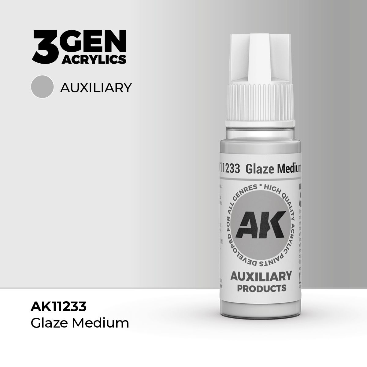 AK Interactive 3G Acrylic Glaze Medium 17ml 11233