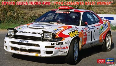 Hasegawa 1/24 Toyota Celica Turbo 4WD "1994 Catalunya Rally Winner" 20807
