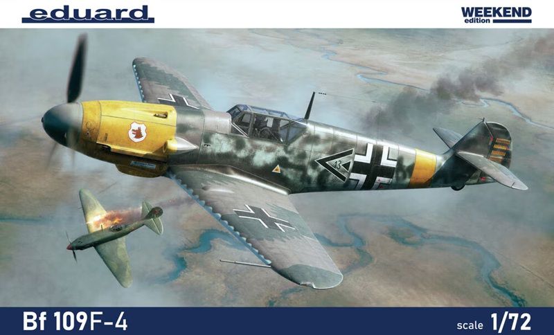 Eduard 1/72 Messerschmitt Bf-109 F-4 [Weekend Edition] 7478