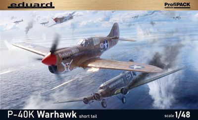 Eduard 1/48 P-40K Warhawk Short Tail [ProfiPACK] 82243