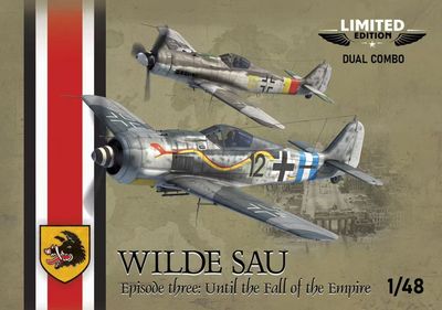 Eduard 1/48 Wilde Sau Ep.3: Until the Fall of the Empire (Fw-190 A-8 / D-9) [Limited Edition] 11199