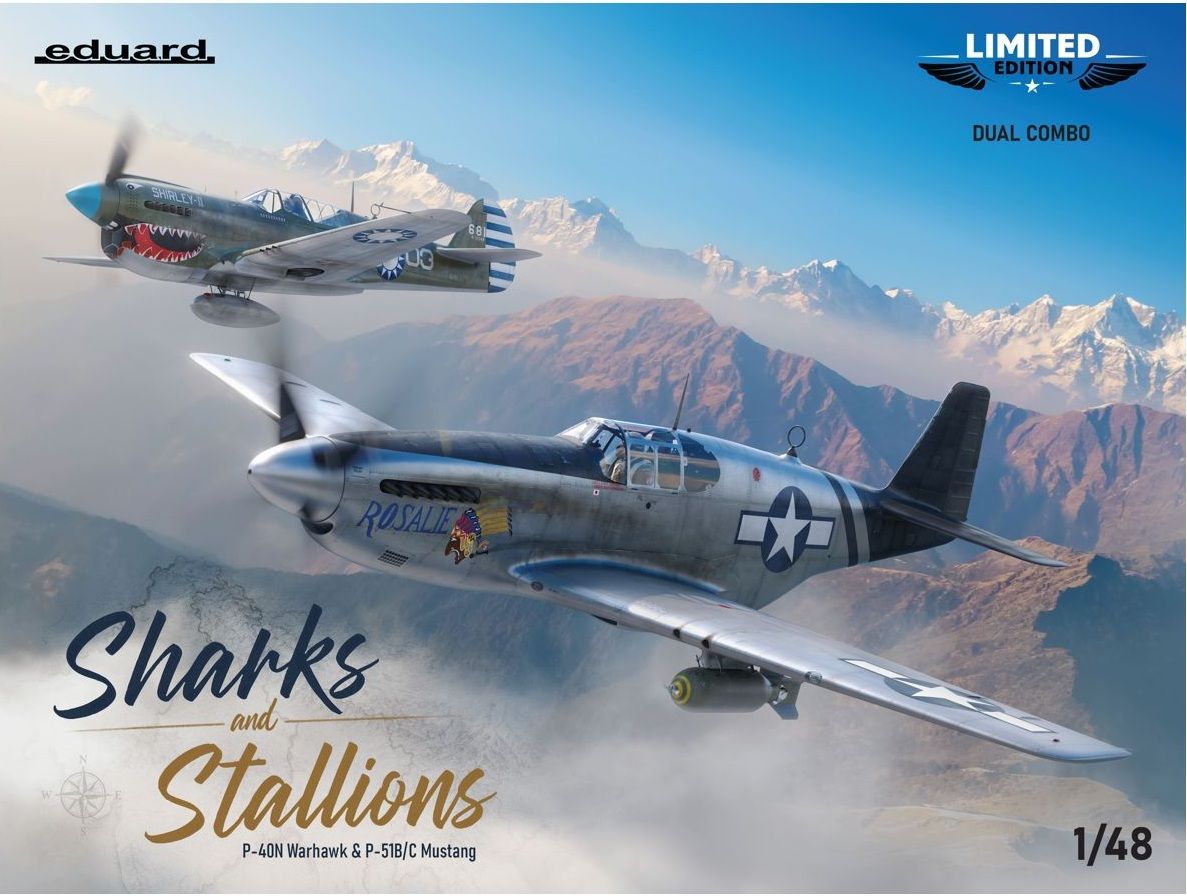 Eduard 1/48 Sharks and Stallions Dual Combo [Limited Edition] 11200