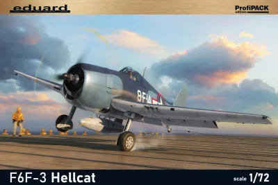 Eduard 1/72 F6F-3 Hellcat [ProfiPACK] 7074