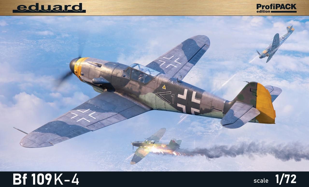 Eduard 1/72 Bf 109K-4 [ProfiPACK] 70166