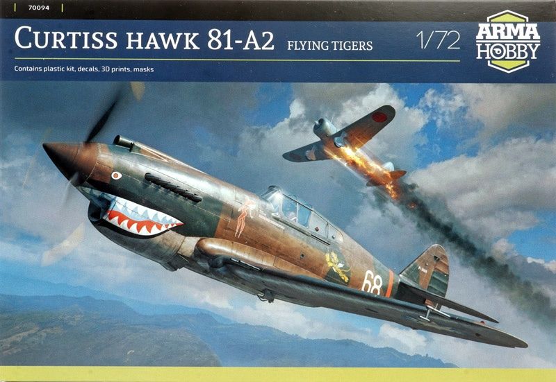 Arma Hobby 1/72 Curtiss Hawk 81-A2 'Flying Tigers' 70094