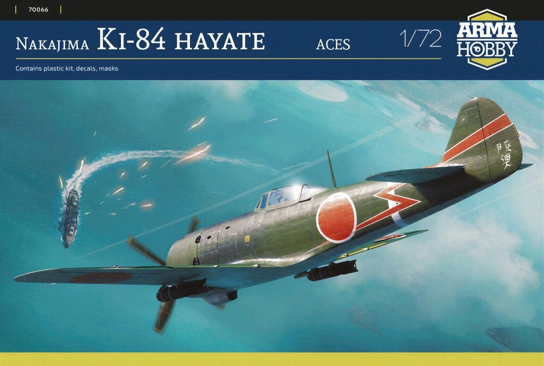 Arma Hobby 1/72 Nakajima Ki-84 Hayate 'Aces' 70066