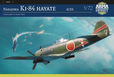 Arma Hobby 1/72 Nakajima Ki-84 Hayate 'Aces' 70066