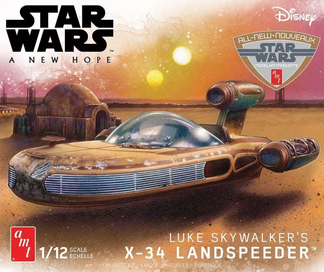 AMT 1/12 Luke Skywalker's X-34 Landspeeder 1274