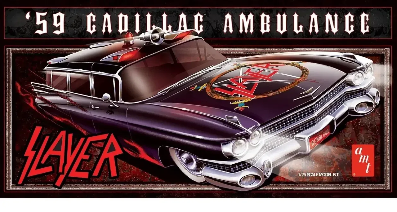 AMT 1/25 1959 Cadillac Ambulance 'Slayer' 1558