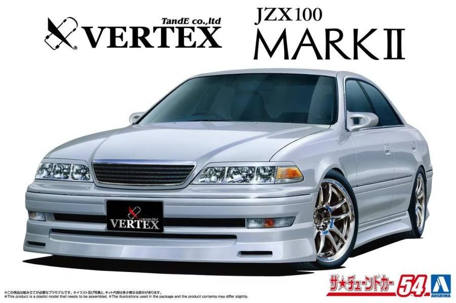 Aoshima 1/24 Vertex Toyota JZX100 Mark II Tourer V '98 200919