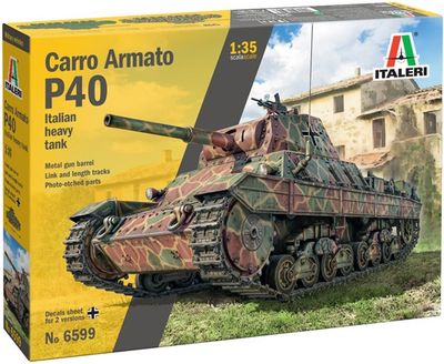 Italeri 1/35 Carro Armato P40 Italian Heavy Tank 6599