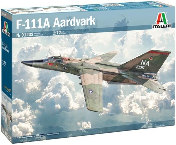 Italeri 1/72 F-111A Aardvark 91232