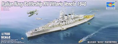 Trumpeter 1/700 Italian Navy Battleship RN Vittorio Veneto 1940 05779