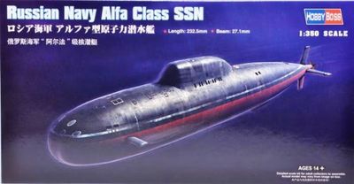 Hobby Boss 1/350 Russian Navy Alfa Class SSN 83528