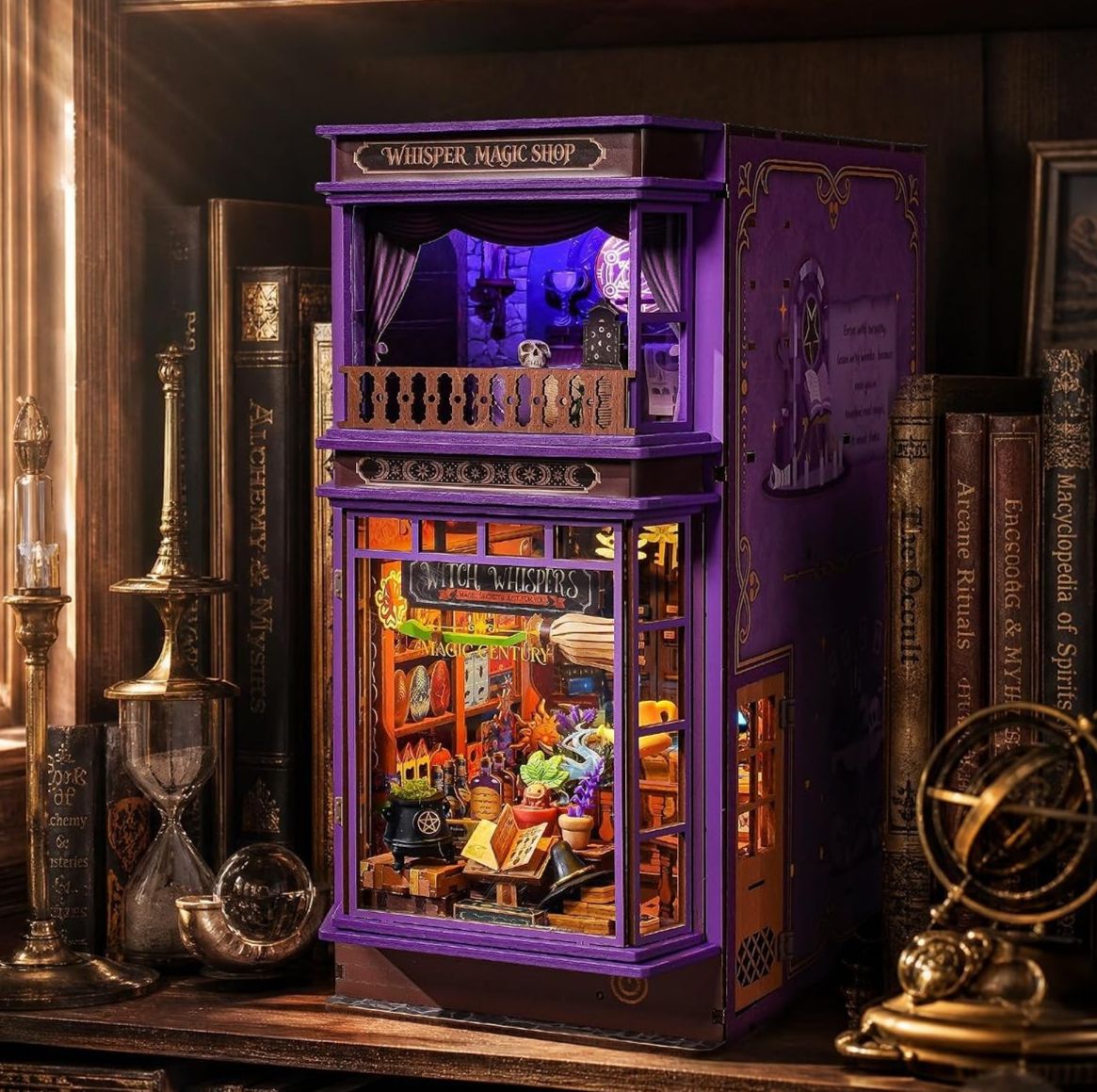 Rolife Book Nook Whisper Magic Shop TGB22