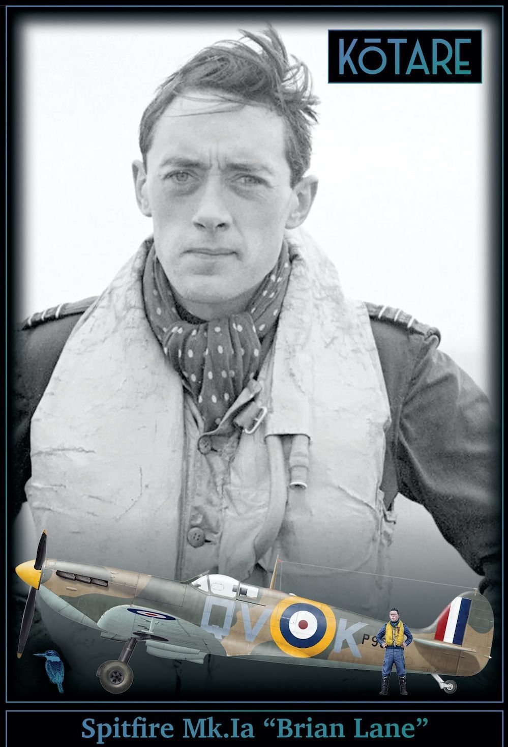 Kotare 1/32 Spitfire Mk.Ia "Brian Lane" K32601