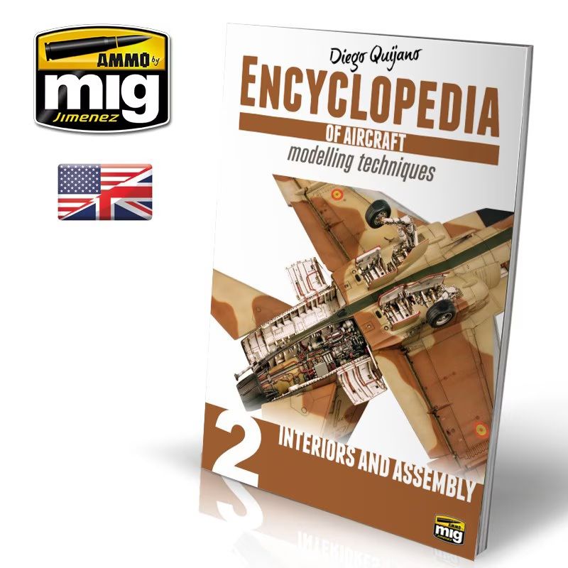AMMO by Mig Encyclopedia of Aircraft Modelling Techniques #2 - Interiors and Assembly 6051
