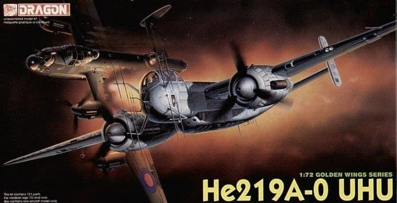 Dragon 1/72 Heinkel He219A-0 Uhu 5005