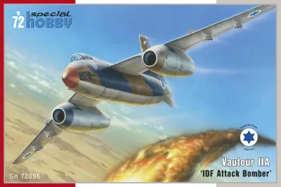 Special Hobby 1/72 Vautour IIA 'IDF Attack Bomber' 72096