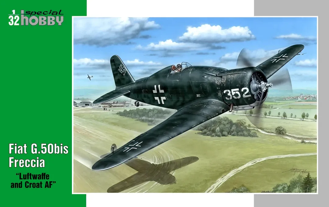 Special Hobby 1/32 Fiat G.50bis Freccia "Luftwaffe and Croat AF" 32058