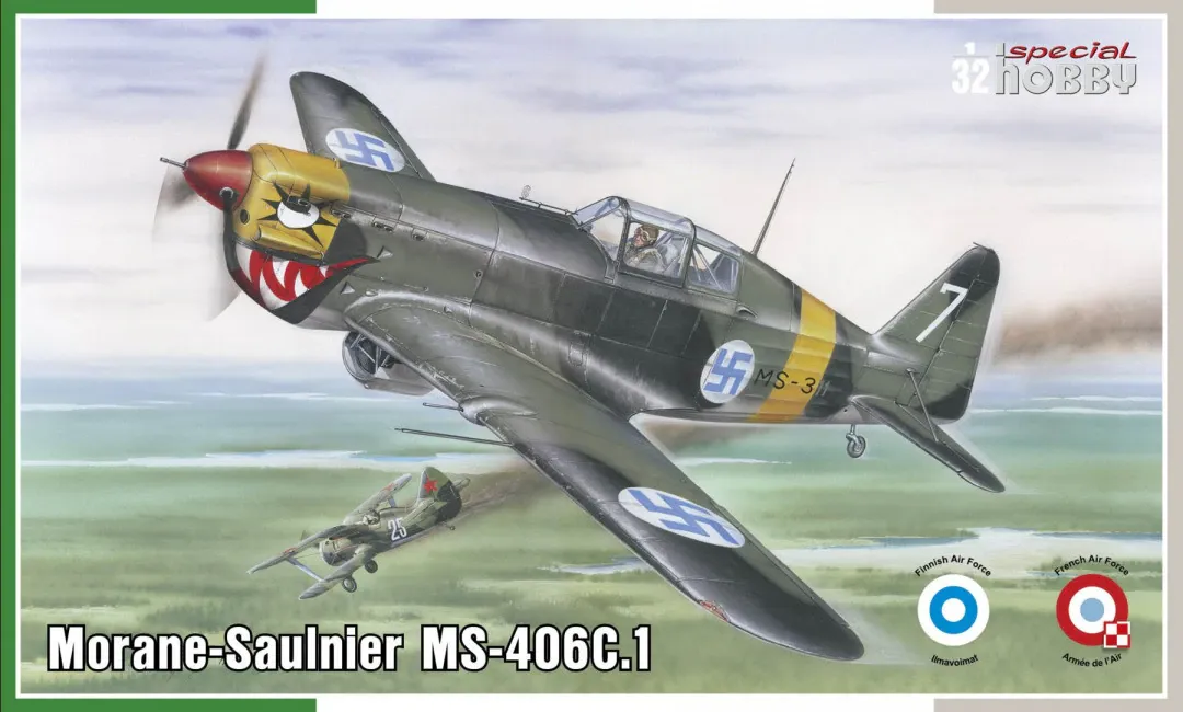 Special Hobby 1/32 Morane-Saulnier MS-406C.1 32019