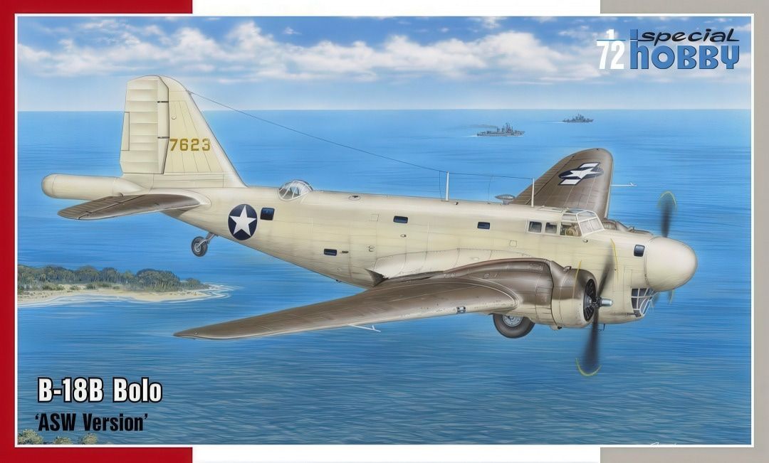 Special Hobby 1/72 B-18B Bolo "ASW Version" 72230