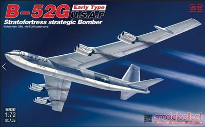 Modelcollect 1/72 U.S.A.F B-52G Stratofortress Early Type w/B-28 Nuclear Bomb 72207