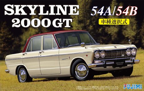 Fujimi 1/24 Nissan Skyline 2000GT S54A/S54B 039381