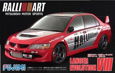Fujimi 1/24 Mitsubishi Lancer Evolution VIII Ralliart 038179
