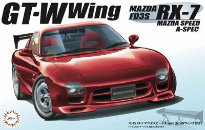 Fujimi 1/24 Mazda Speed RX-7 FD3S A-Spec (w/GT-W Wing) 048123