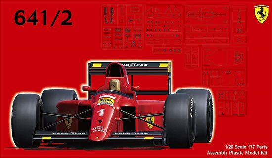 Fujimi 1/20 Ferrari 641/2 (Mexican GP/French GP) 092140