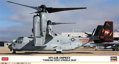 Hasegawa 1/72 MV-22B Osprey 'VMM-362 Ugly Angels 2025' 02530