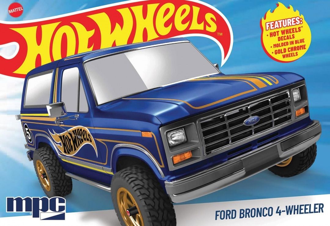 MPC 1/25 Hot Wheels 1982 Ford Bronco 4-Wheeler 1045
