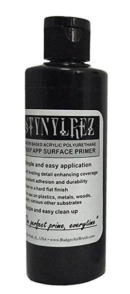 Badger Stynylrez Water-Based Acrylic Primer Black 4oz 403