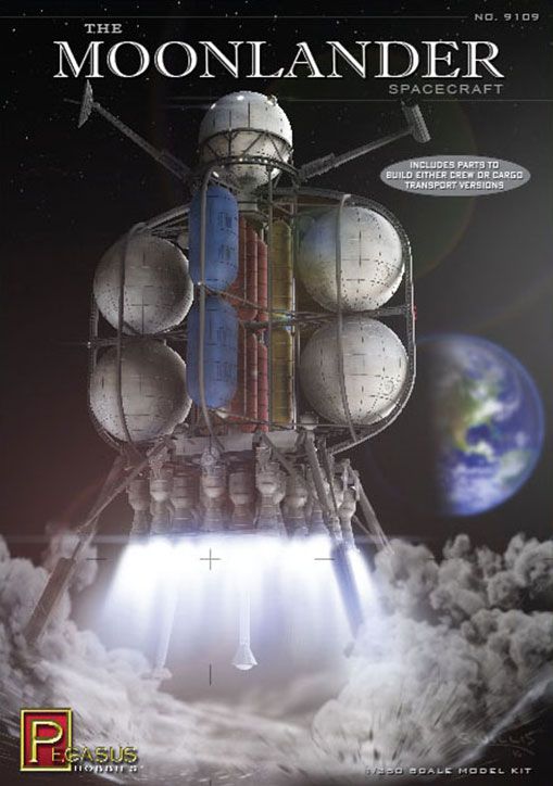 Pegasus 1/350 The Moonlander Spacecraft 9109
