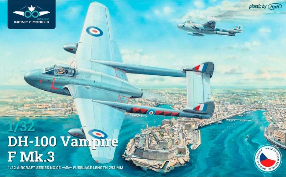 Infinity Models 1/32 DH.100 Vampire F Mk.3 3203