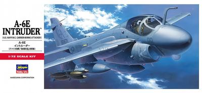 Hasegawa 1/72 A-6E Intruder [U.S. Navy/M.C. Carrier-Borne Attacker] 00338