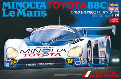 Hasegawa 1/24 Minolta Toyota 88C Le Mans 20426