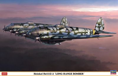 Hasegawa 1/72 Heinkel He111Z-2 'Long-Range Bomber' 02534