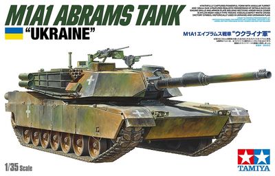 Tamiya 1/35 M1A1 Abrams Tank "Ukraine" 25216